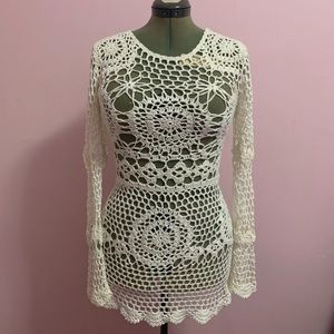 Crotchet Cover Up Dress